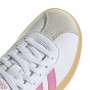 Adidas VL Court 3.0 K - Branco/Rosa